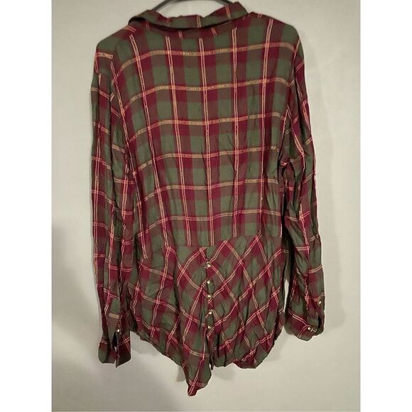 Cato Long Sleeve Button Up Top Size Large - Picture 2 of 4